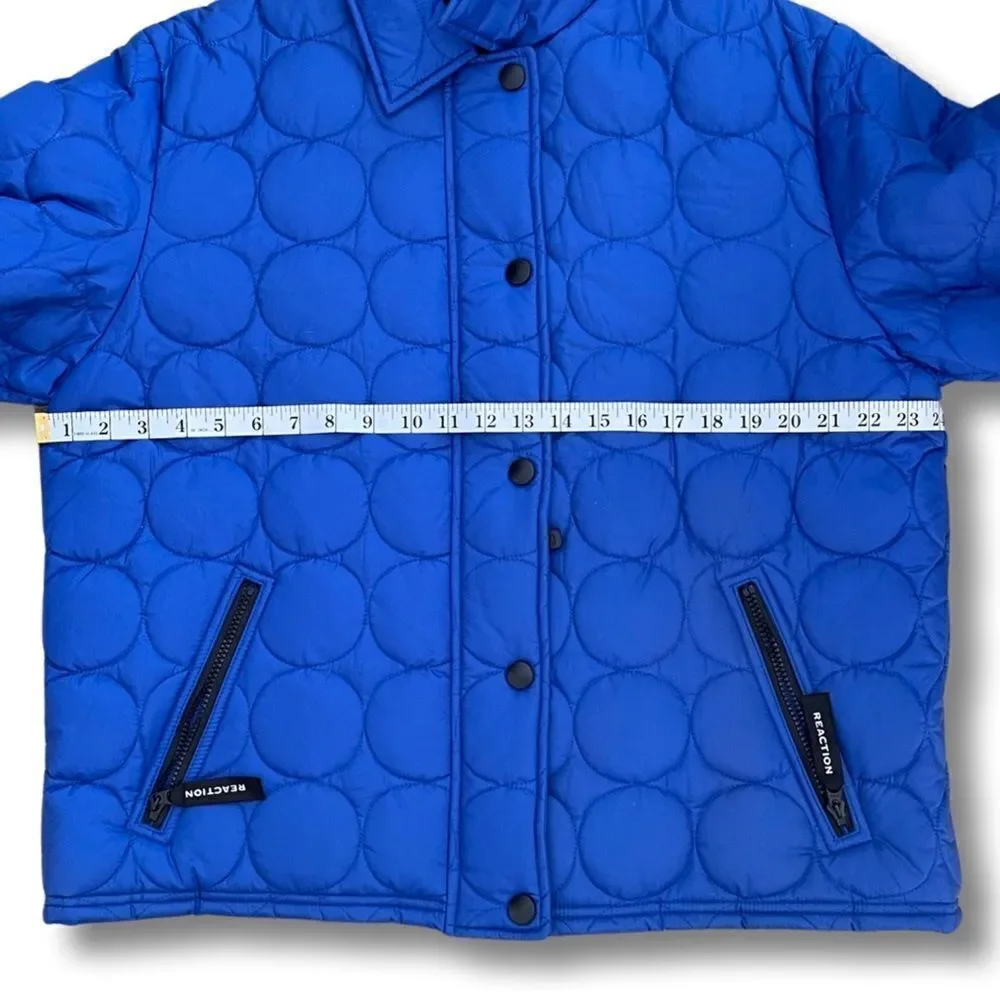 Kenneth Cole Reaction Quilted Snap-Front Hipster Jacket